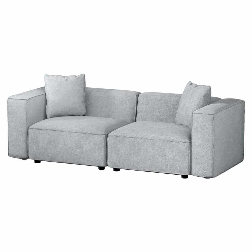 Alvin Modular 2 Seater Sofa - Grey