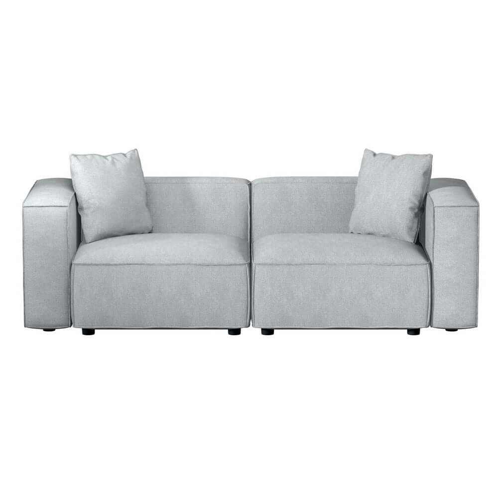 Alvin Modular 2 Seater Sofa - Grey