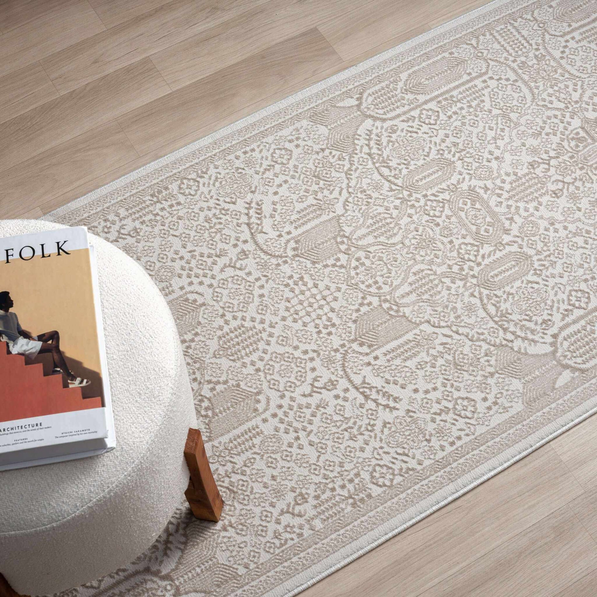 Grande Jacquard 300x400 Rug - Sand