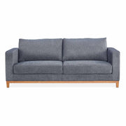Emily Modern 2 Seater Sofa Upholstered Couch - Grey