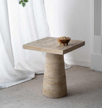 LOGAN Cement Side Table