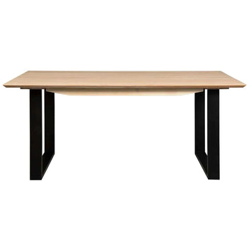 Aconite Solid Messmate Wood 180cm Dining Table - Natural