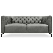 Luxe Genuine Forli Leather Sofa 2.5 Seater Upholstered Lounge Couch - 