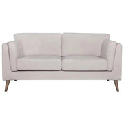 Nooa 2 Seater Sofa Upholstered Couch - Stone