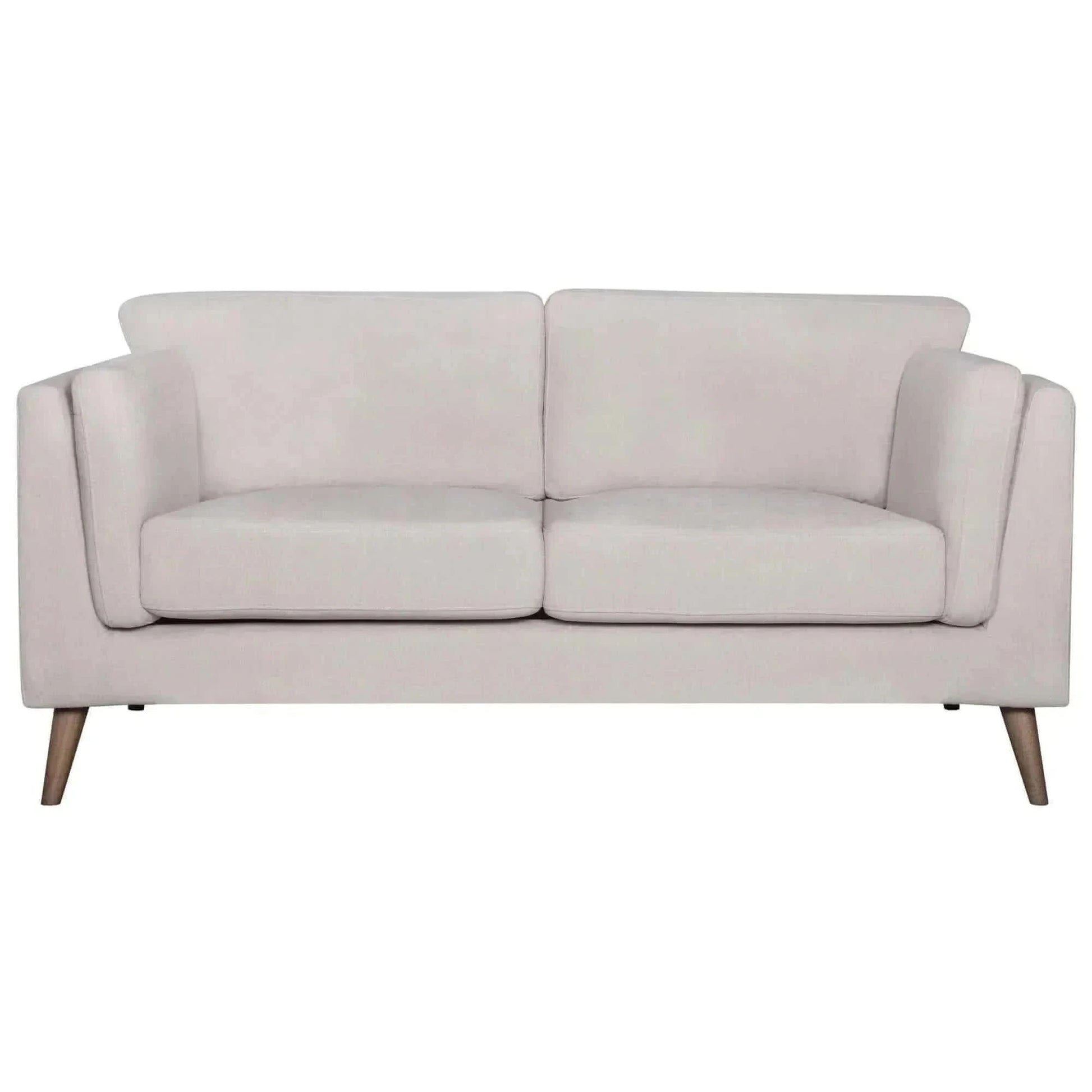Nooa 2 Seater Sofa Upholstered Couch - Stone