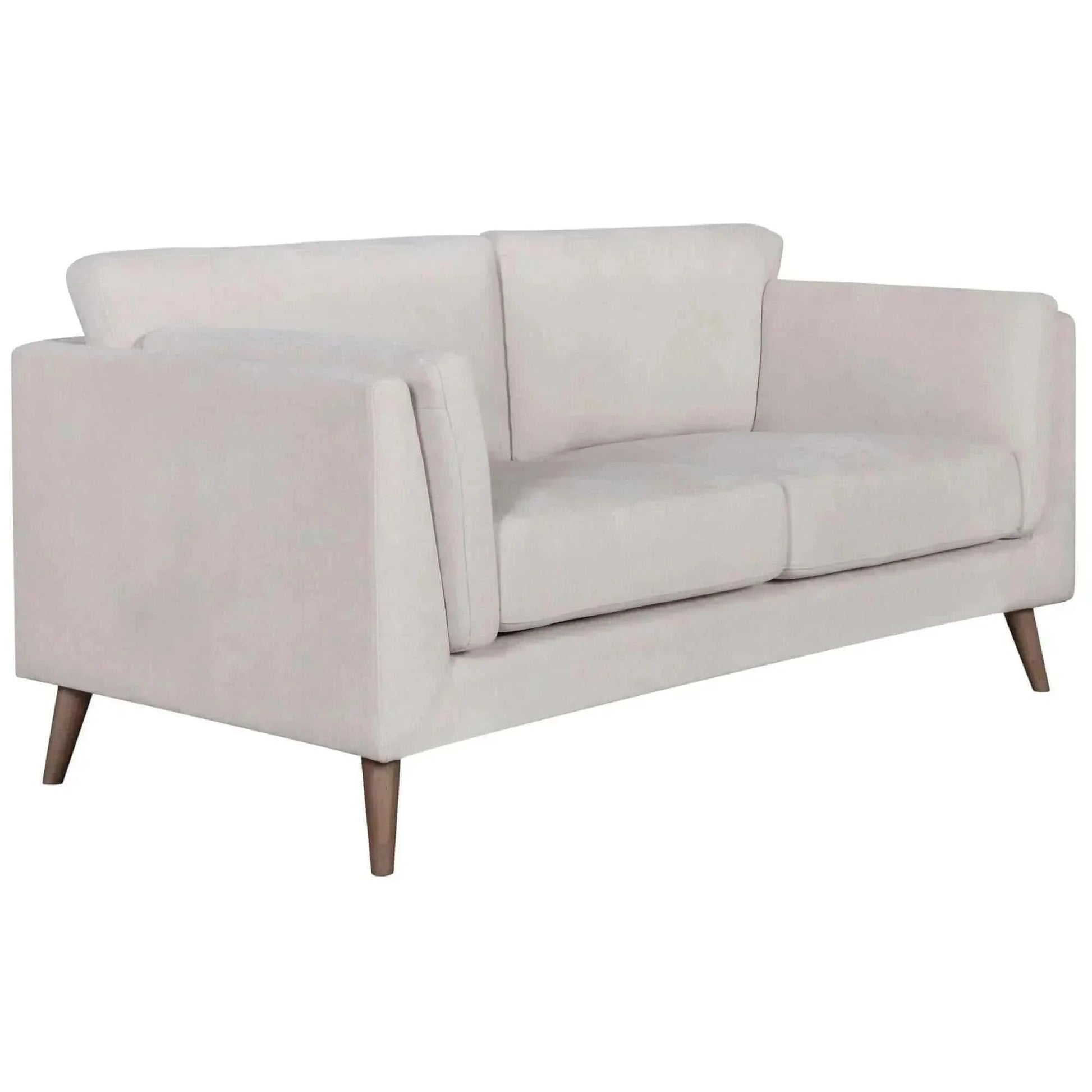 Nooa 2 Seater Sofa Upholstered Couch - Stone